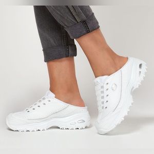 Women’s Skechers D'lites - Bright Sky Slip Ons